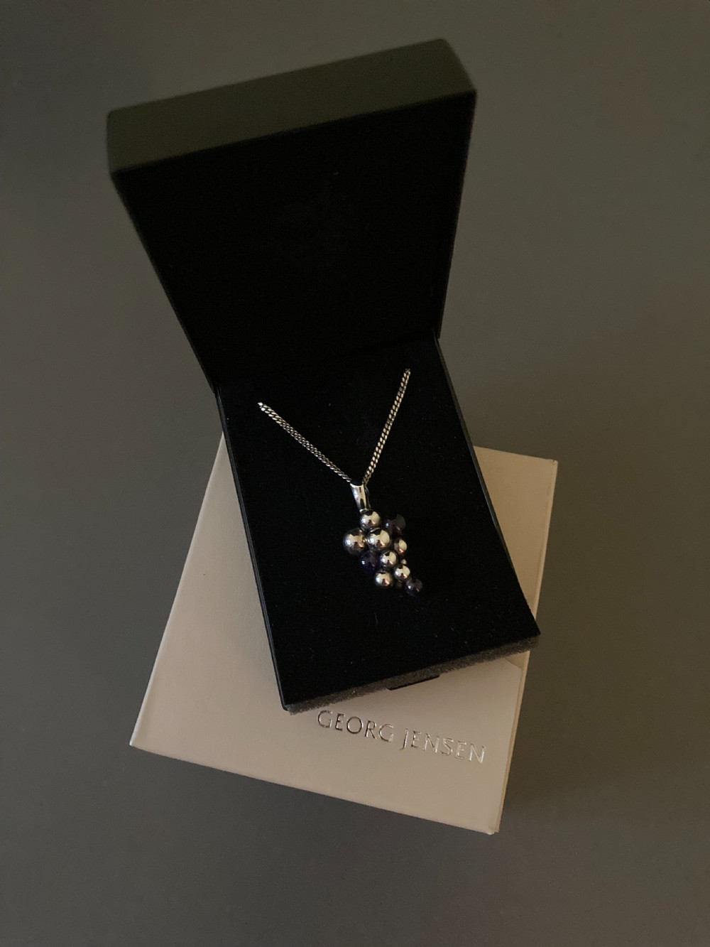 Georg Jensen Danish Silver and Amethyst 