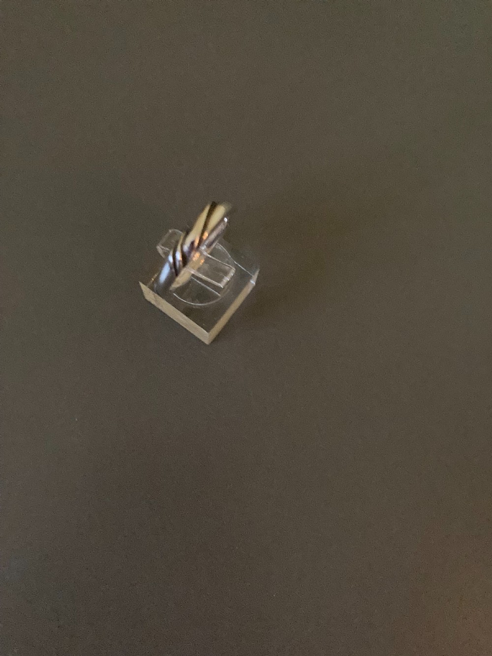Georg Jensen Danish Silver Ring. By Ole Kortzau. 1960s. View II