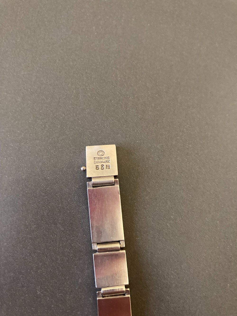 Georg Jensen Danish Silver Bracelet. No 56B. By Henry Pilstrup. View VI