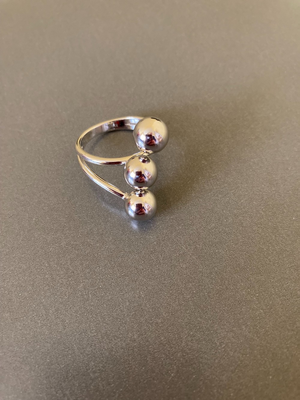 Danish Silver Ring. By Randers Silver. 1960s.