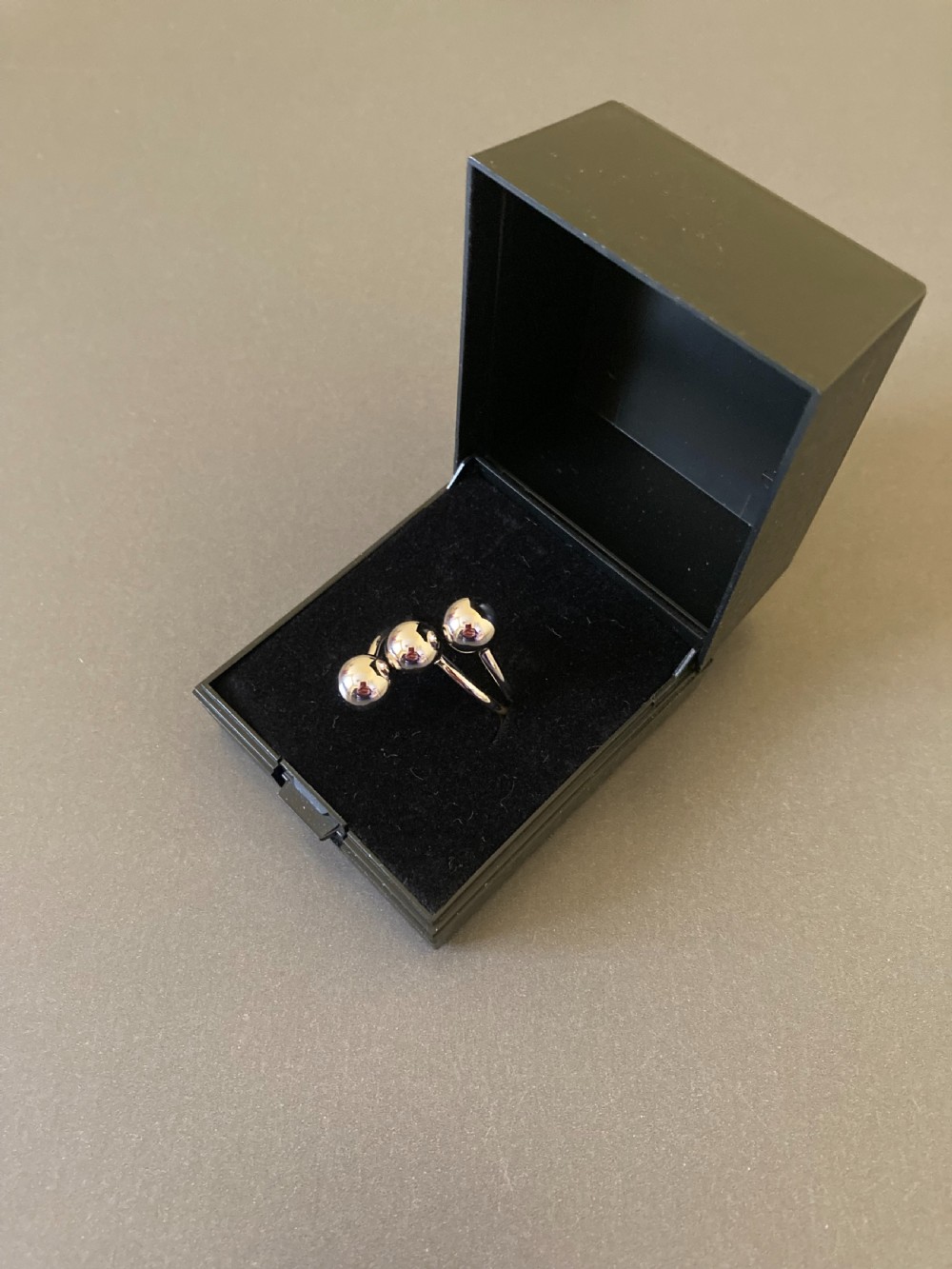 Danish Silver Ring. By Randers Silver. 1960s. View IV