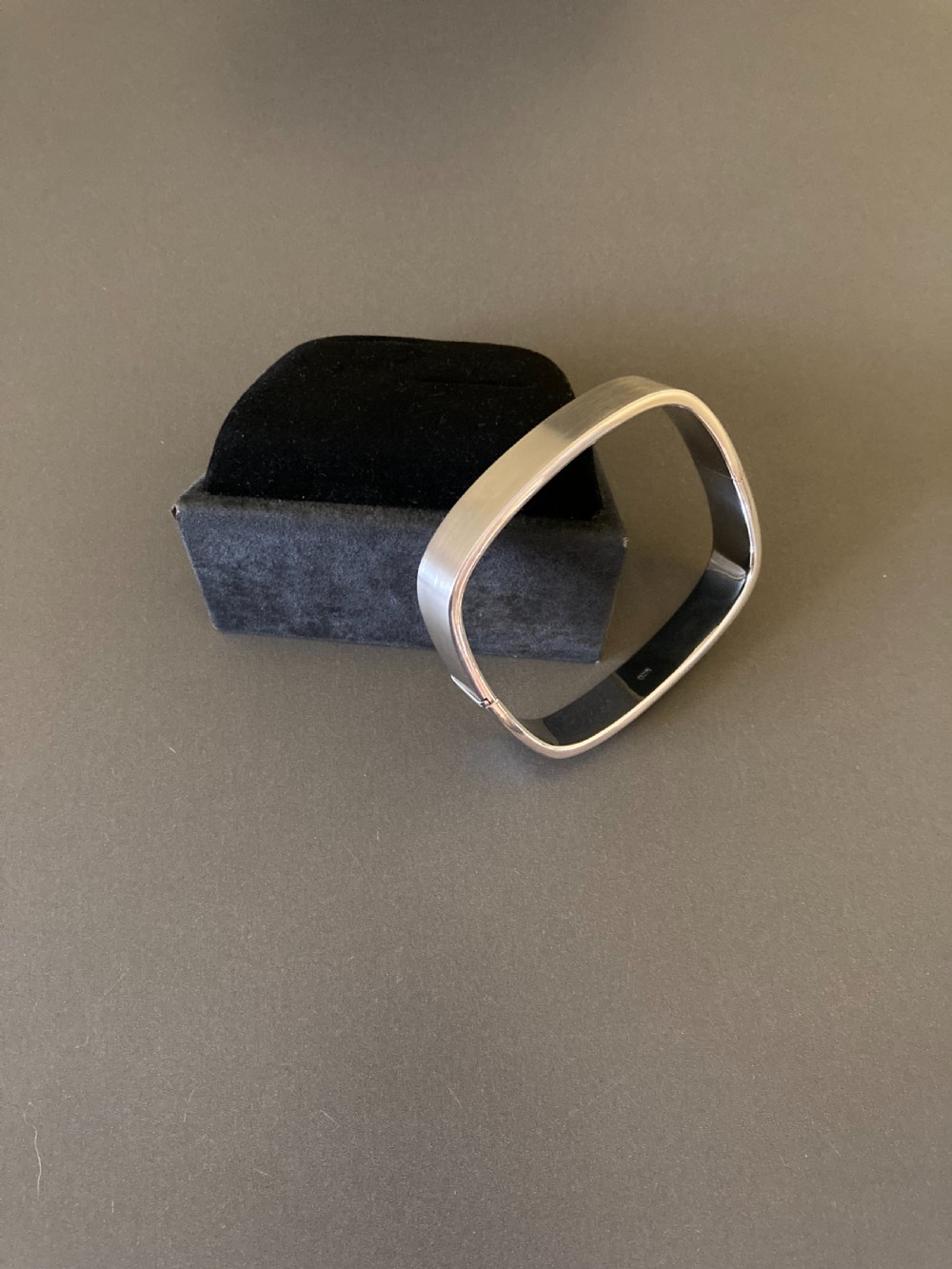 Danish Silver Bangle. By Randers Silver. 1960s.