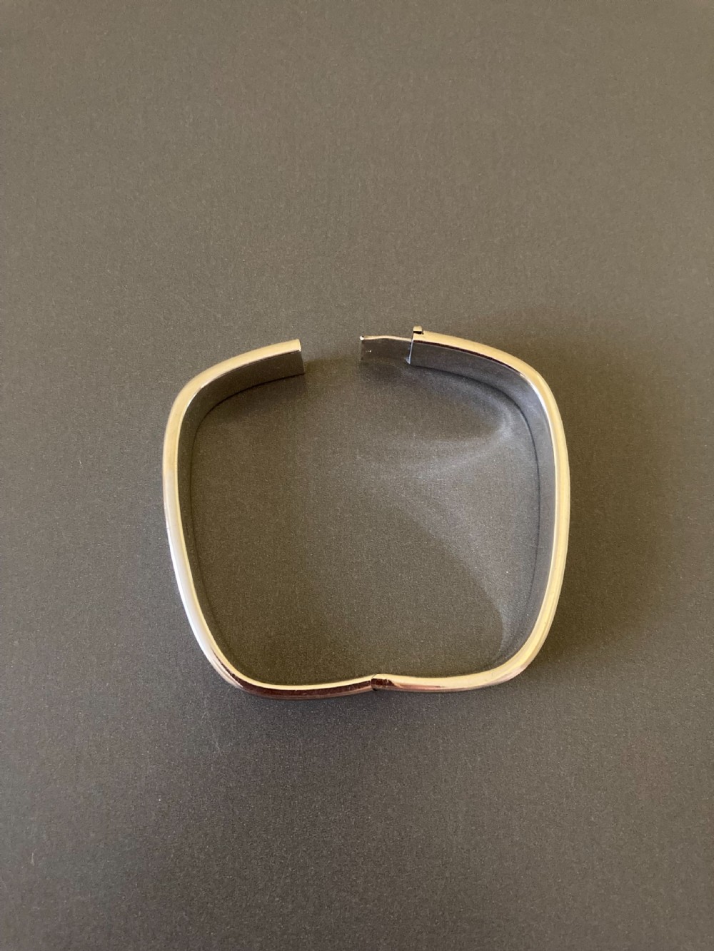 Danish Silver Bangle. By Randers Silver. 1960s. View III