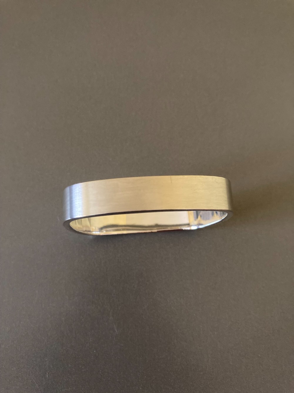 Danish Silver Bangle. By Randers Silver. 1960s. View V