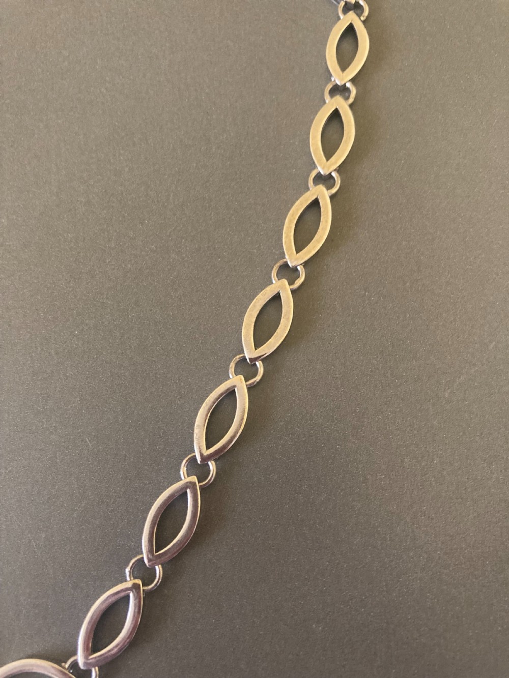 Danish Silver Necklace. 1960s. By Randers Silver. View II