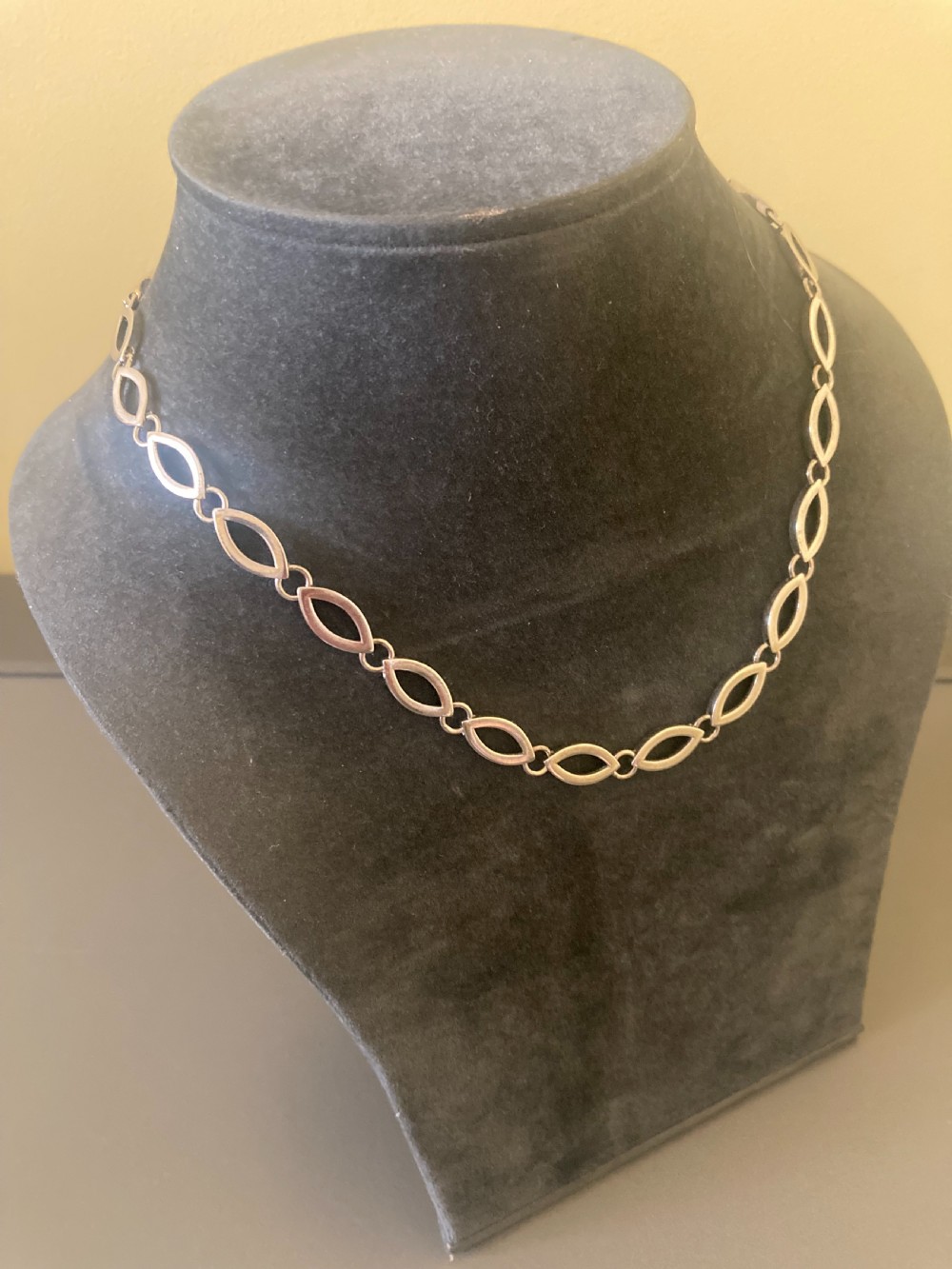 Danish Silver Necklace. 1960s. By Randers Silver. View III