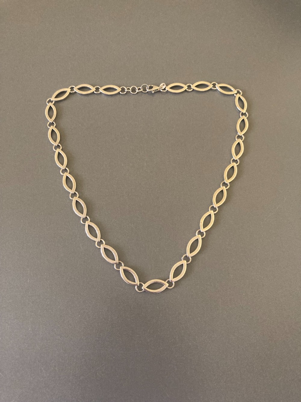 Danish Silver Necklace. 1960s. By Randers Silver. View IV