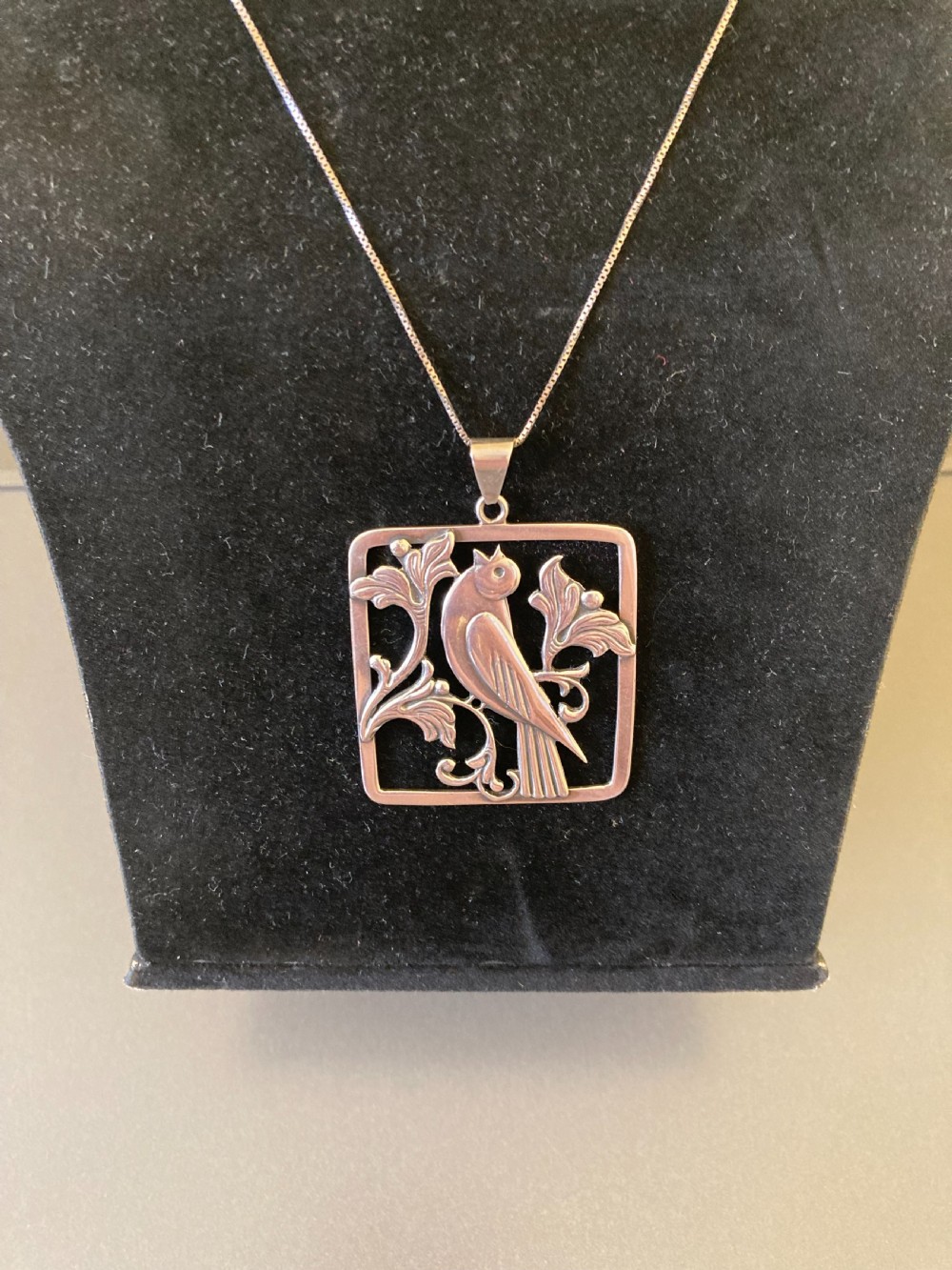 Danish Silver Pendant. 1930s. View IV