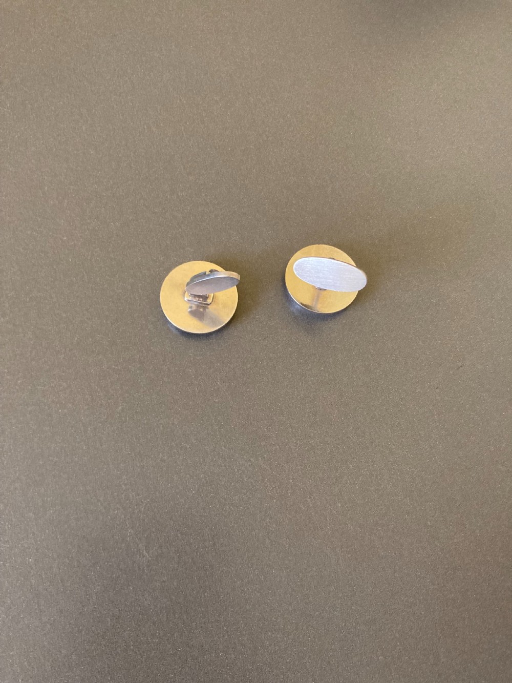 Georg Jensen Danish Silver Cuff Links. No 107. View IV