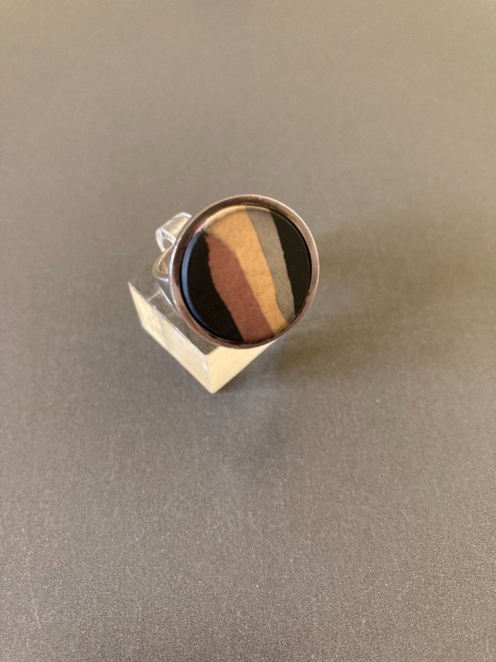 Danish Silver Ring. By Hilke Andersen.