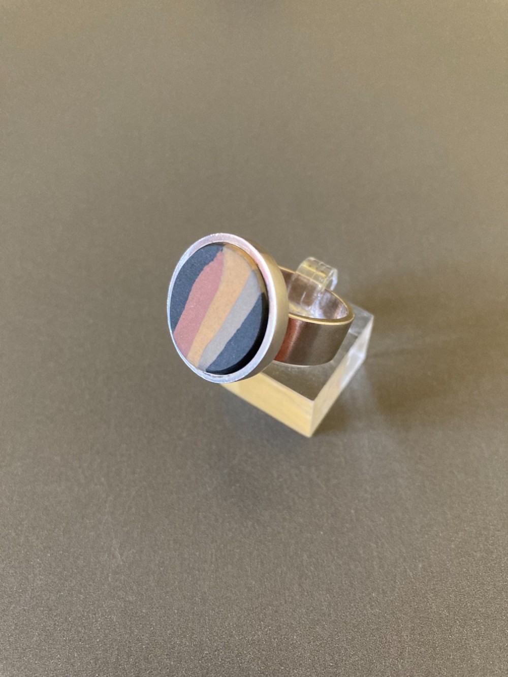 Danish Silver Ring. By Hilke Andersen. View II