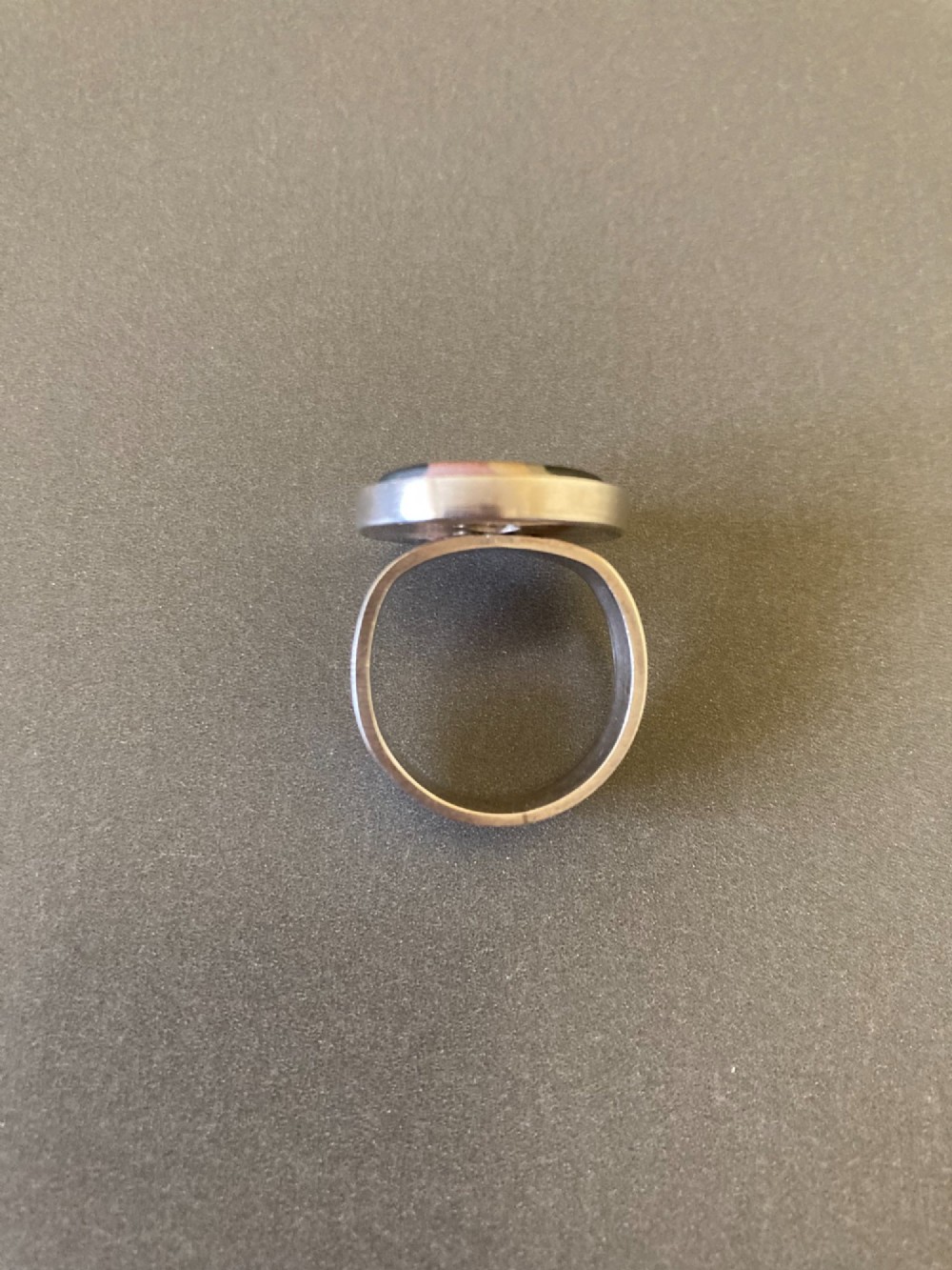 Danish Silver Ring. By Hilke Andersen. View III