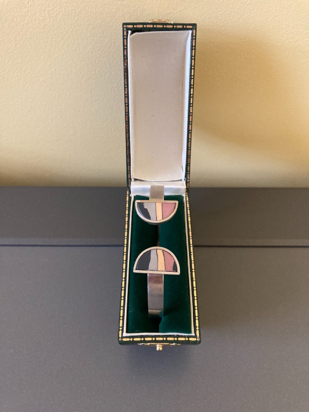 Danish Silver Bangle. By Hilke Andersen. View III