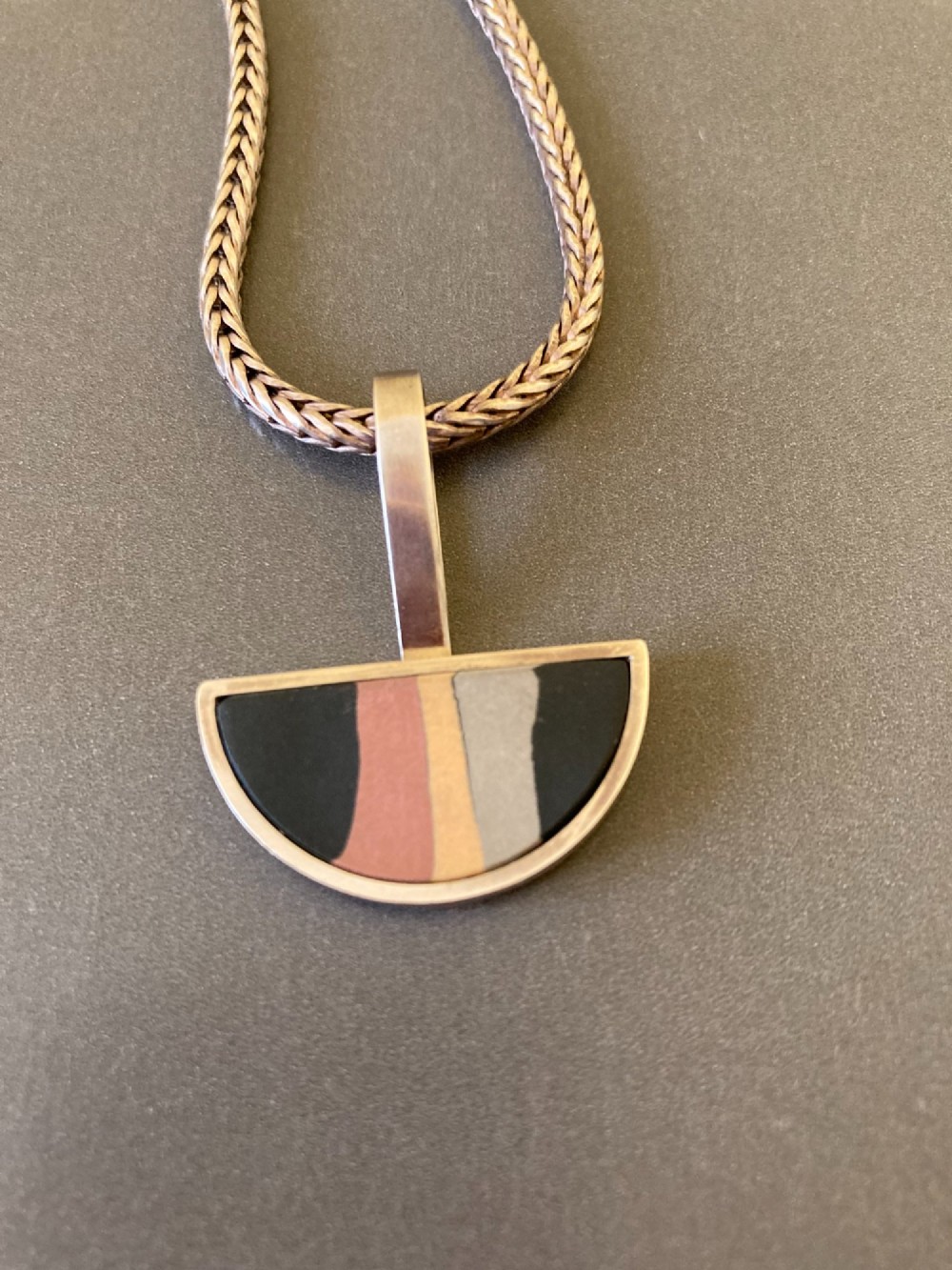 Danish Silver Pendant. By Hilke Andersen. View II
