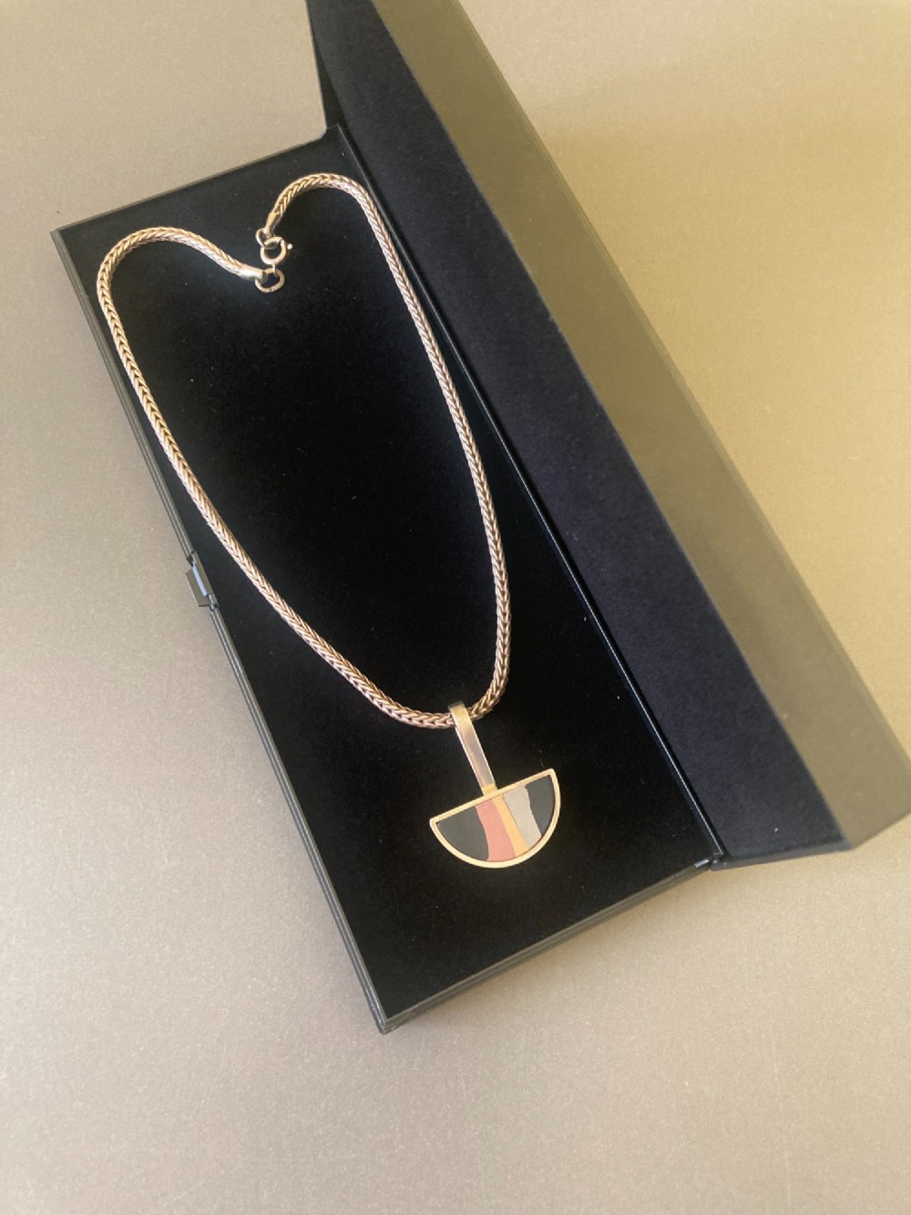 Danish Silver Pendant. By Hilke Andersen. View VI