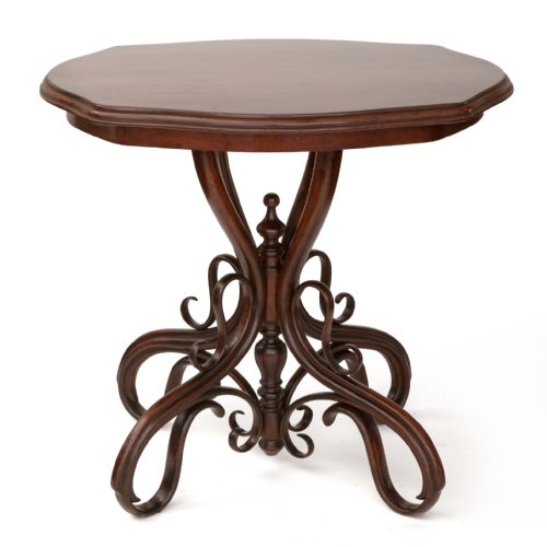 RARE SALON THONET ANTIQUE CENTRE TABLE - ADDITIONAL PHOTO 1