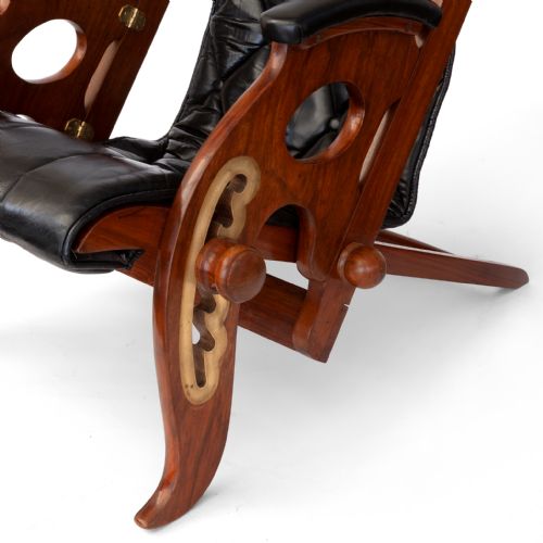 MATCHED PAIR OF 19TH C FOLDING COLONIAL CAMPAIGN CHAIRS - ADDITIONAL PHOTO 4