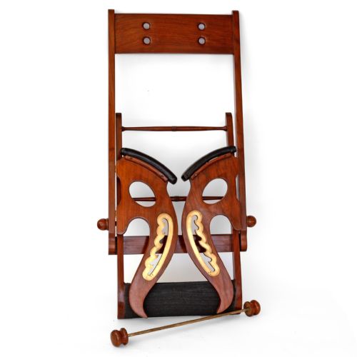 MATCHED PAIR OF 19TH C FOLDING COLONIAL CAMPAIGN CHAIRS - ADDITIONAL PHOTO 8