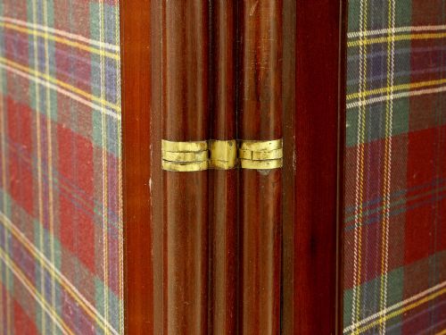 MAHOGANY FIVE FOLD FULLY REVERSIBLE SCREEN - ADDITIONAL PHOTO 2