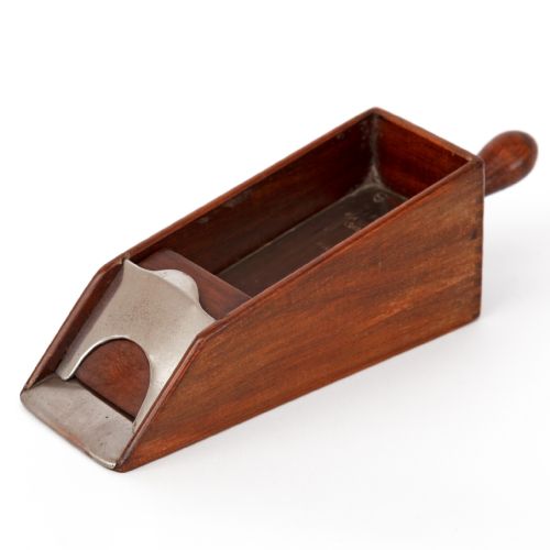 SUPERB MINIATURE MAHOGANY CARD SHOE - ADDITIONAL PHOTO 2