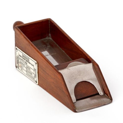 SUPERB MINIATURE MAHOGANY CARD SHOE - ADDITIONAL PHOTO 4