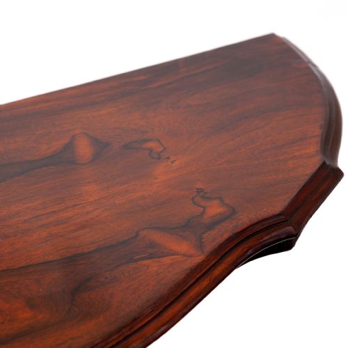 ANTIQUE ROSEWOOD TOPPED BENTWOOD CONSOLE TABLE BY THONET - ADDITIONAL PHOTO 1