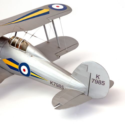 GLOSTER GLADIATOR RETIRED FLYING MODEL OF 73 SQUADRON - ADDITIONAL PHOTO 2