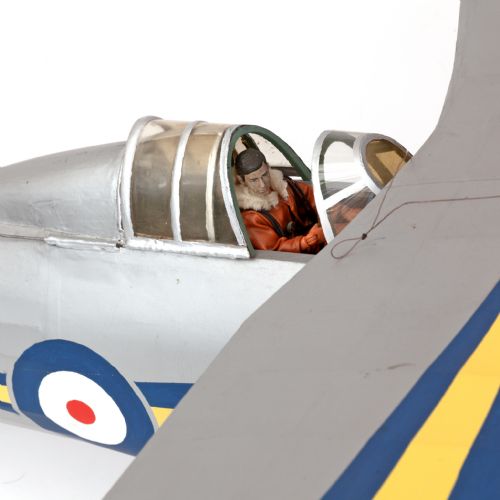 GLOSTER GLADIATOR RETIRED FLYING MODEL OF 73 SQUADRON - ADDITIONAL PHOTO 4