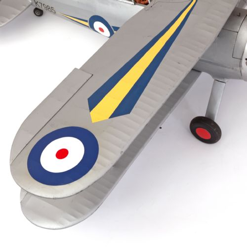 GLOSTER GLADIATOR RETIRED FLYING MODEL OF 73 SQUADRON - ADDITIONAL PHOTO 5
