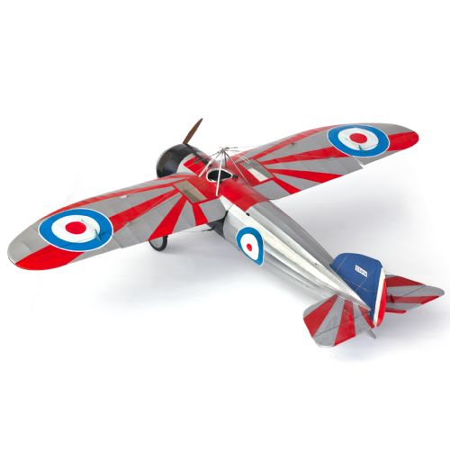 BRISTOL M1 MONOPLANE WITH RED SUNBURST RETIRED FLYING MODEL - ADDITIONAL PHOTO 1