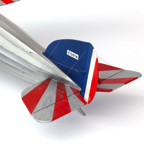 BRISTOL M1 MONOPLANE WITH RED SUNBURST RETIRED FLYING MODEL - ADDITIONAL PHOTO 5