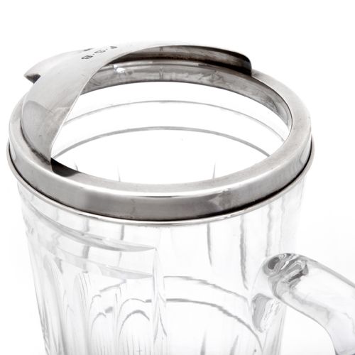 CHUNKY TIFFANY STERLING SILVER WATER JUG - ADDITIONAL PHOTO 2