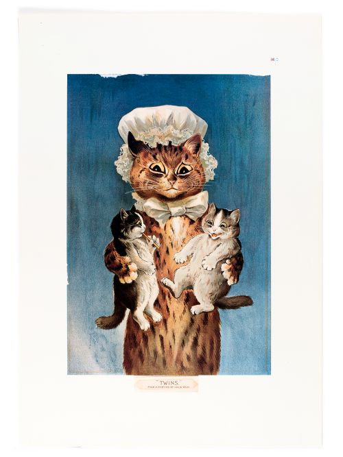 FIVE DIFFERENT LOUIS WAIN PEARS PRINTS - ADDITIONAL PHOTO 2
