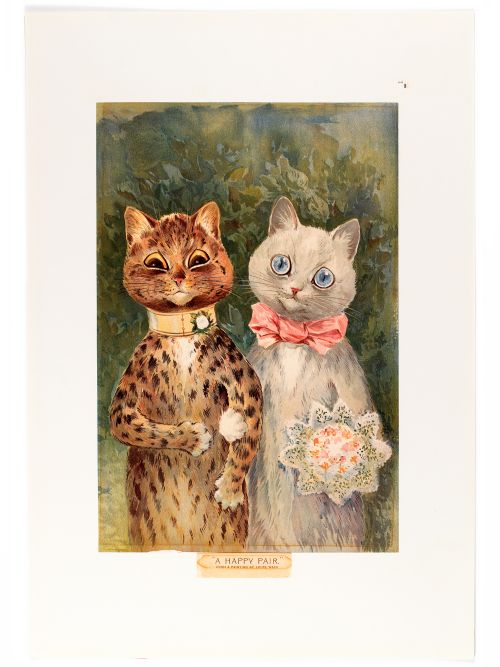 FIVE DIFFERENT LOUIS WAIN PEARS PRINTS - ADDITIONAL PHOTO 3