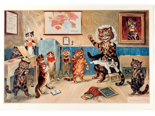 FIVE DIFFERENT LOUIS WAIN PEARS PRINTS - ADDITIONAL PHOTO 4