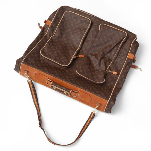 LOUIS VUITTON COATED CANVAS SUIT CARRIER - ADDITIONAL PHOTO 3