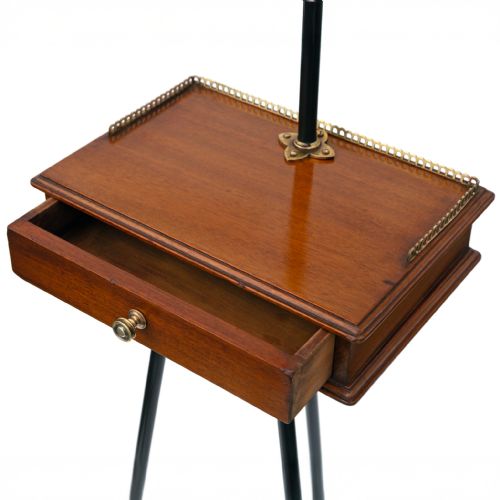 SUPERB QUALITY ADJUSTABLE GENTLEMAN'S SHAVING STAND - ADDITIONAL PHOTO 6