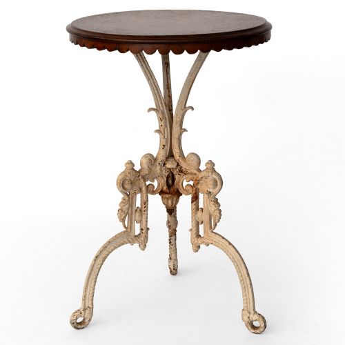 Cast Iron Tripod Conservatory Table with Original Paintwork