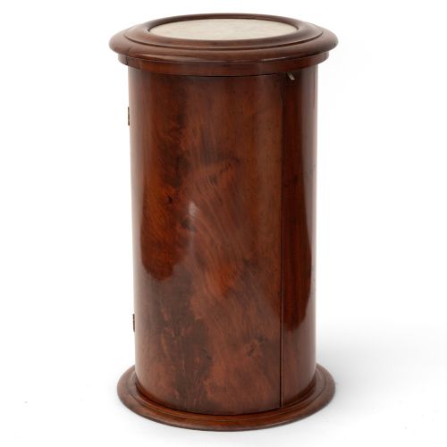 Superb Condition Figured Mahogany Polished Pot Cupboard