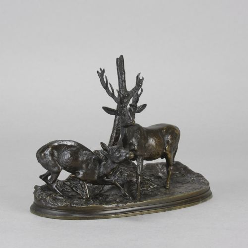 fig 2. Animalier Bronze Study Entitled