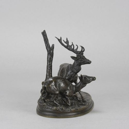 fig 3. Animalier Bronze Study Entitled