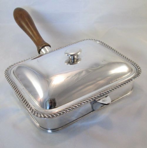 19th Century Silver Plated Chaffing Dish / Warming Dish / Tureen