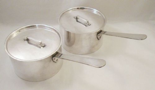 Pair of 19th Century Silver Plated Saucepans by Mappin Bros