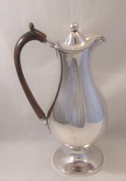 19th Century Silver Plated Wine Ewer / Jug C1860