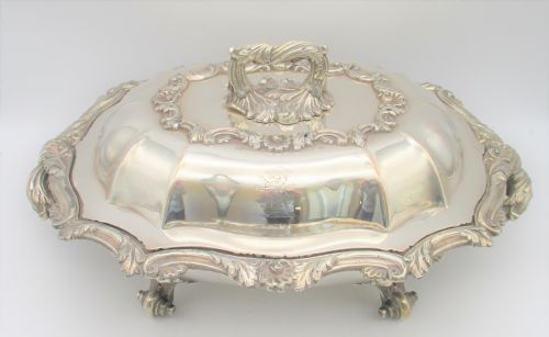 Matthew Boulton Large Old Sheffield Plated Warming Tureen