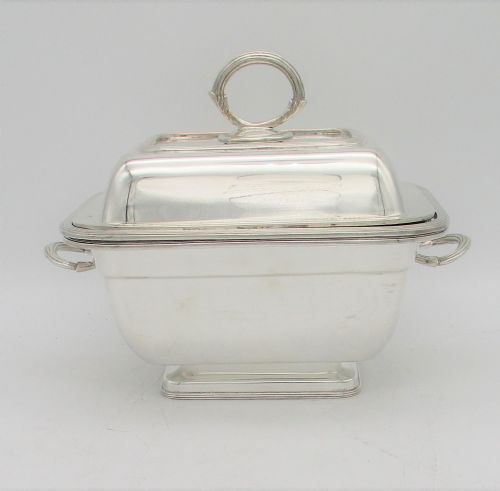 Unusual Small 19th Century Silver Plated Warming Dish