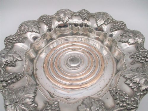 RARE LARGE PAIR OF OLD SHEFFIELD PLATED WINE BOTTLE COASTERS - ADDITIONAL PHOTO 7