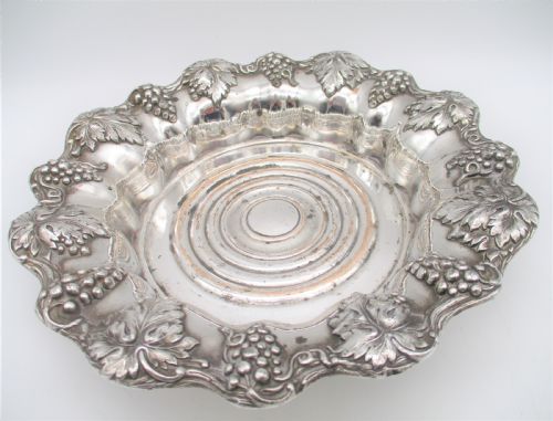 RARE LARGE PAIR OF OLD SHEFFIELD PLATED WINE BOTTLE COASTERS - ADDITIONAL PHOTO 9