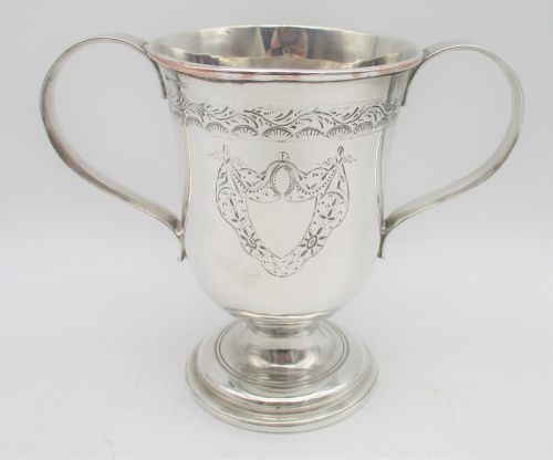 Thomas Law Old Sheffield Plated Loving Cup C1758