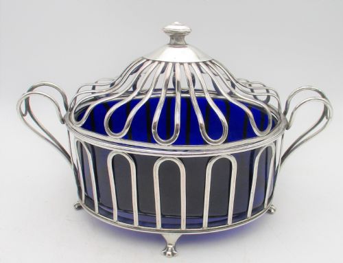 Rare Large Old Sheffield Plated Covered Dish